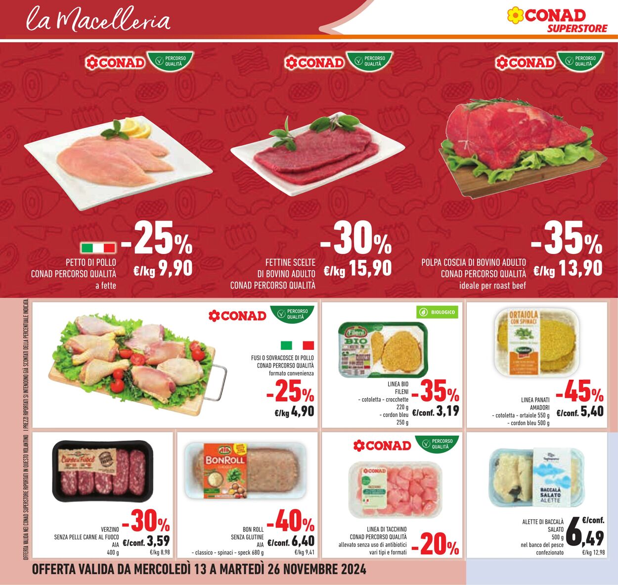 Volantino Conad 27.11.2024 - 10.12.2024