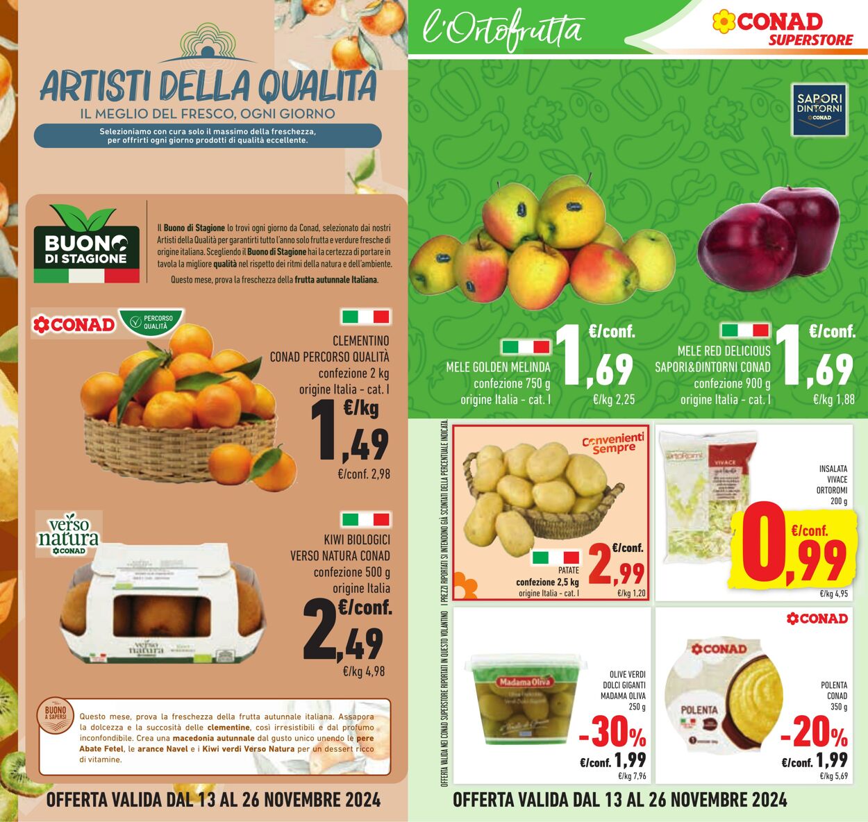 Volantino Conad 27.11.2024 - 10.12.2024