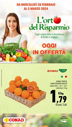 Volantino Conad 27.02.2024 - 05.03.2024