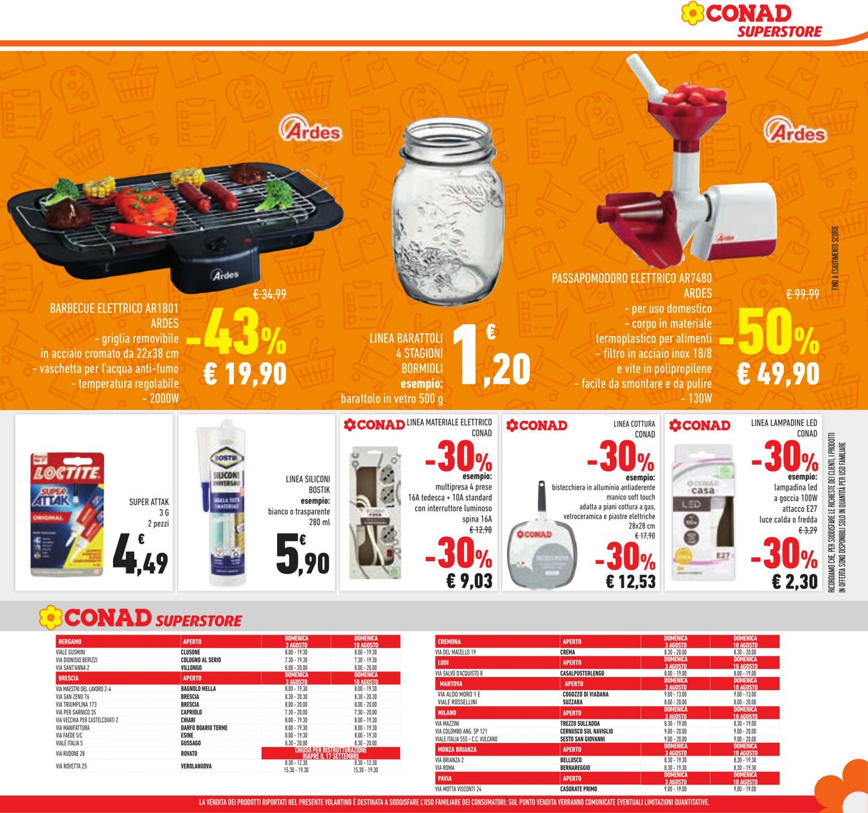 Volantino Conad 08.08.2025 - 08.08.2025