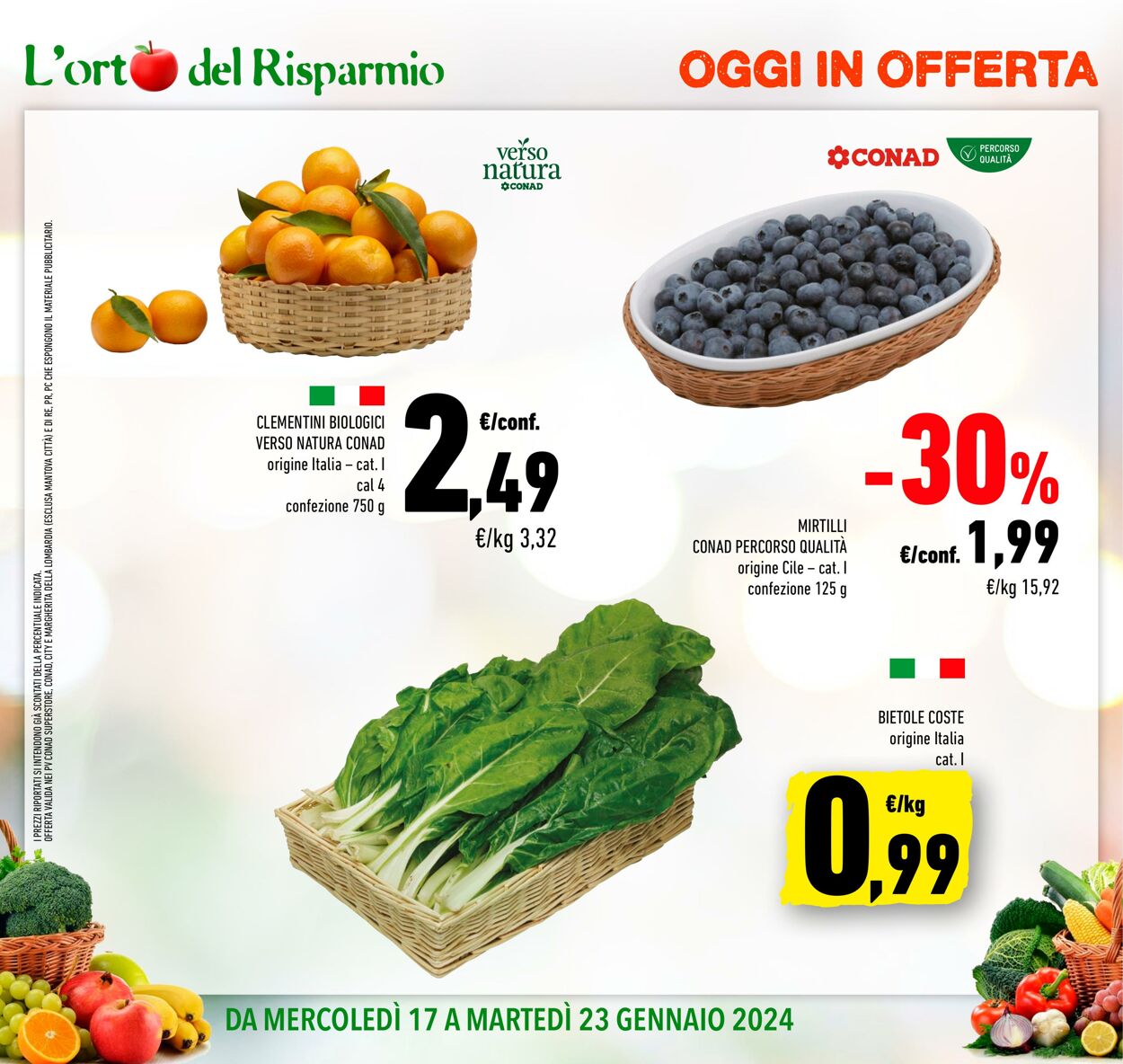 Volantino Conad 16.01.2024 - 23.01.2024