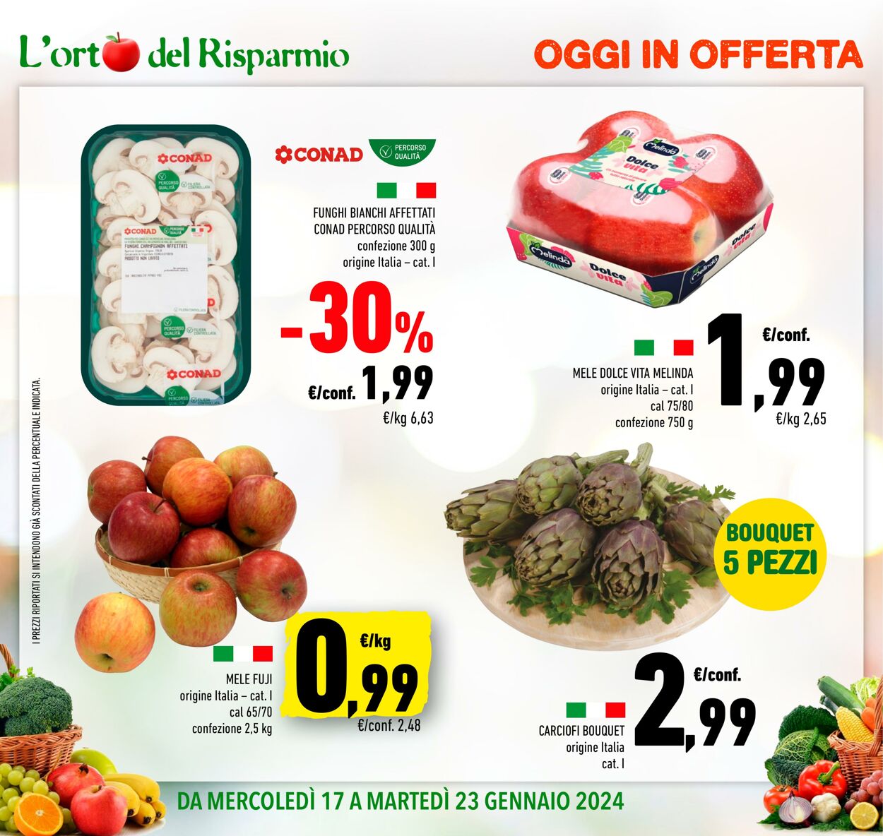 Volantino Conad 16.01.2024 - 23.01.2024