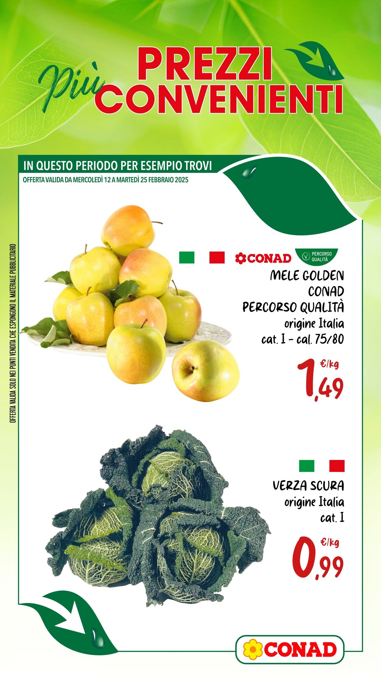 Volantino Conad 12.02.2025 - 25.02.2025