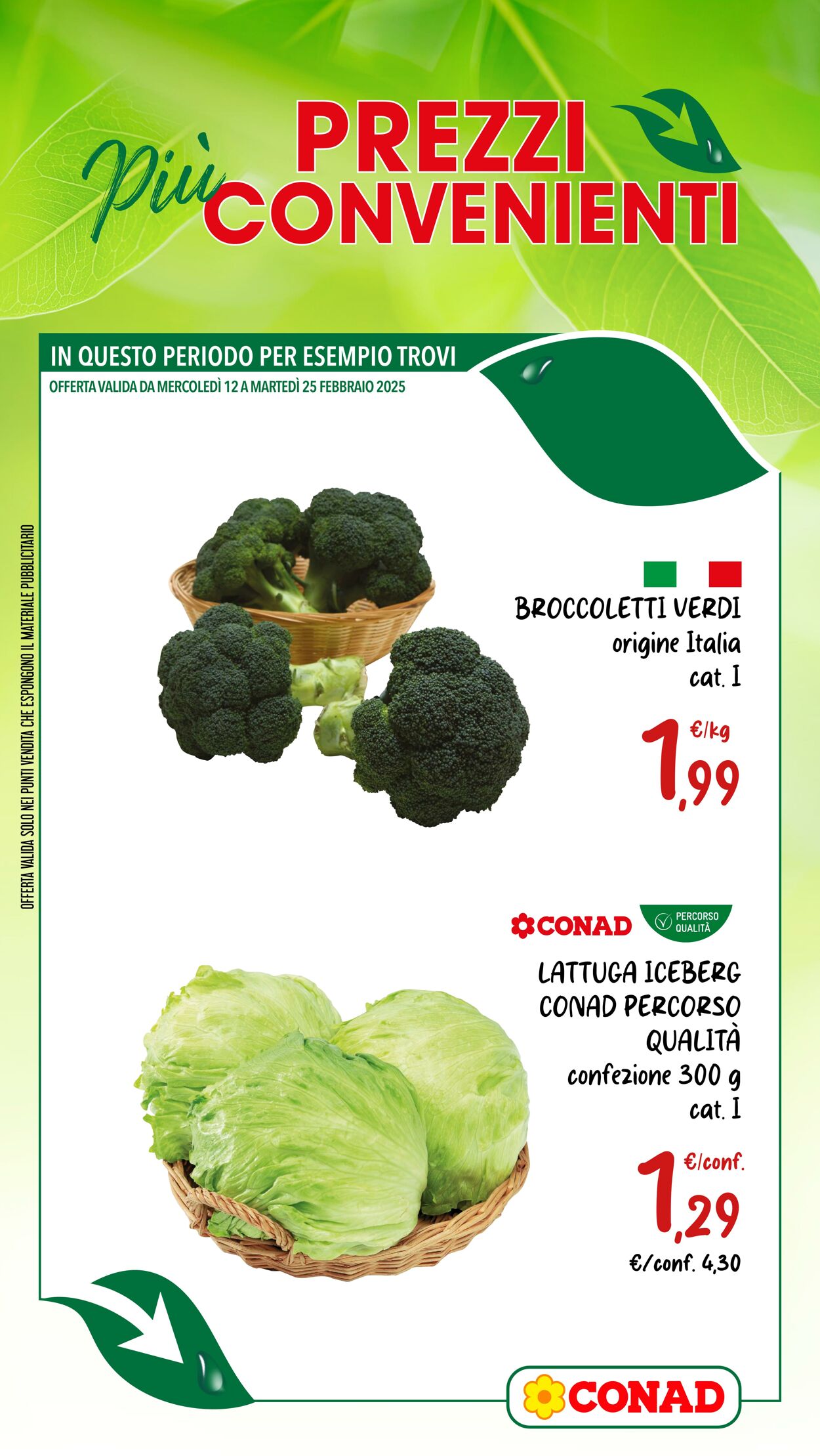 Volantino Conad 12.02.2025 - 25.02.2025