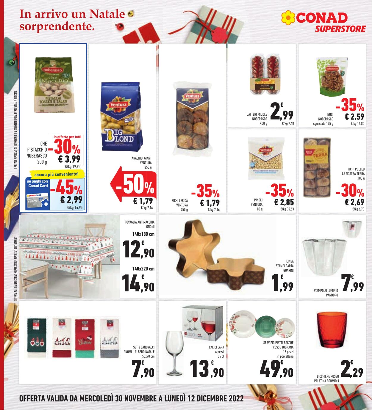 Volantino Conad 30.11.2022 - 12.12.2022