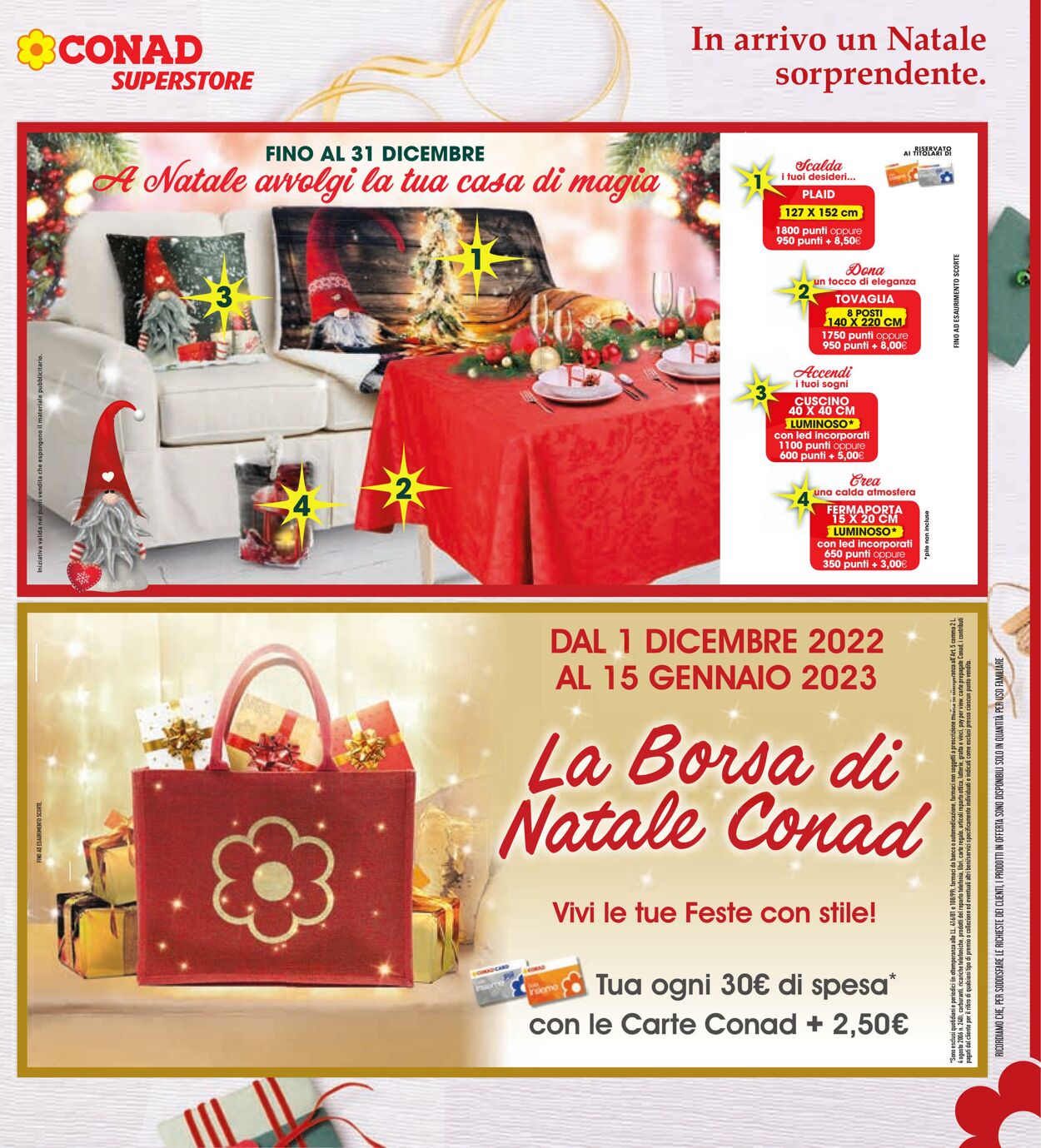 Volantino Conad 30.11.2022 - 12.12.2022