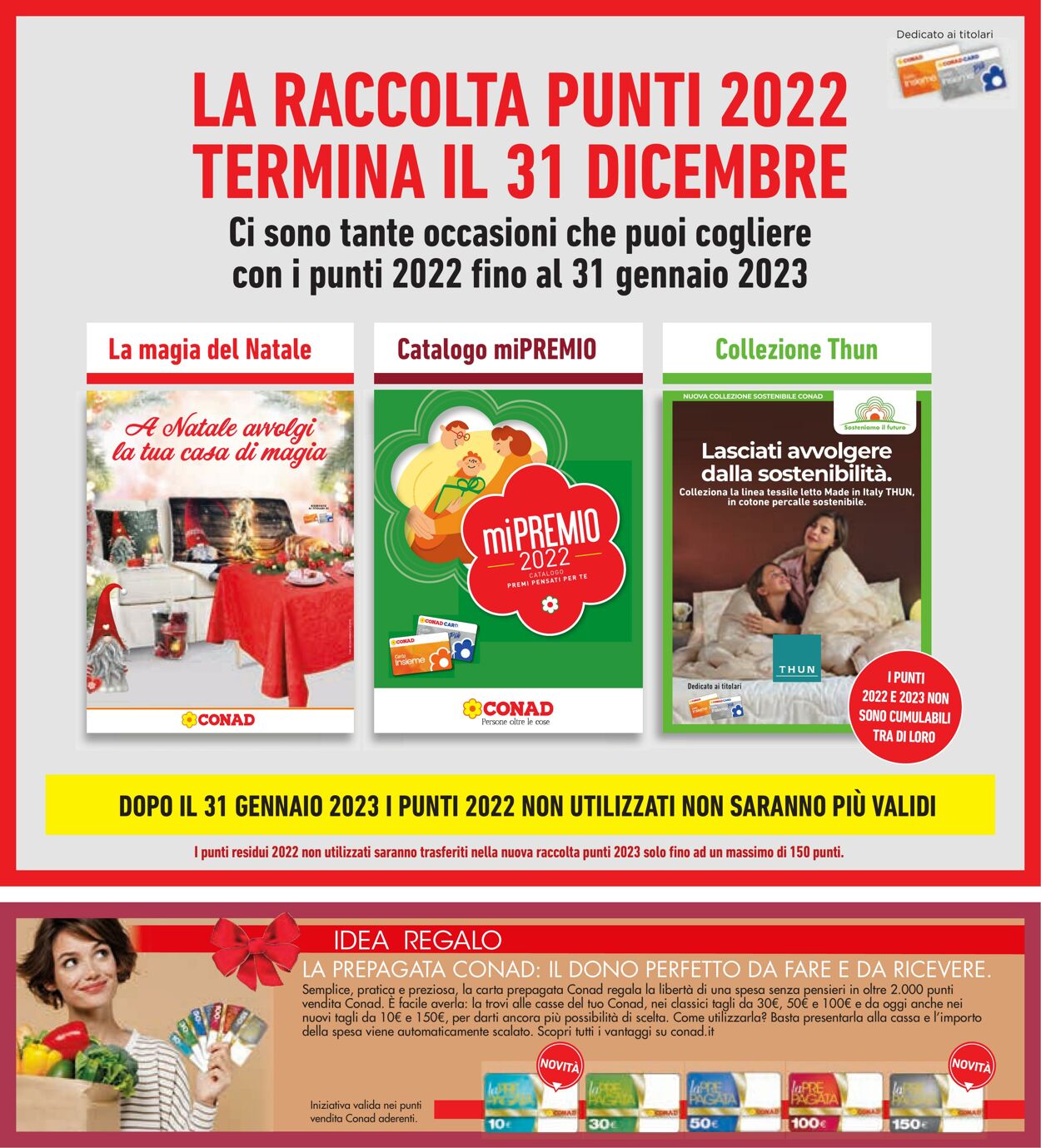 Volantino Conad 30.11.2022 - 12.12.2022