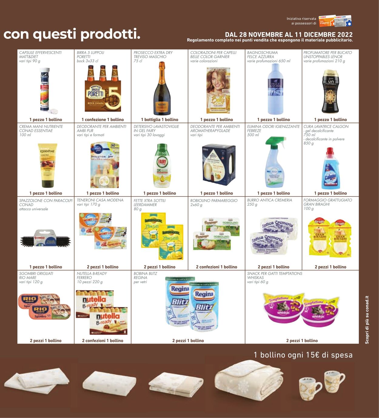 Volantino Conad 30.11.2022 - 12.12.2022