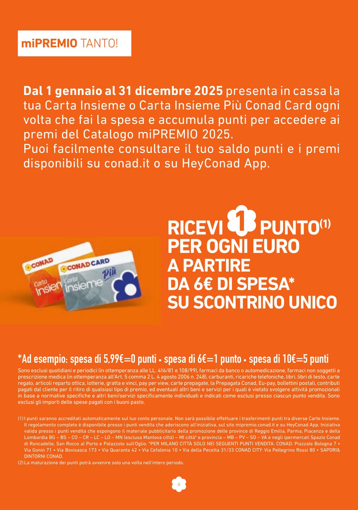 Volantino Conad 10.08.2025 - 10.08.2025