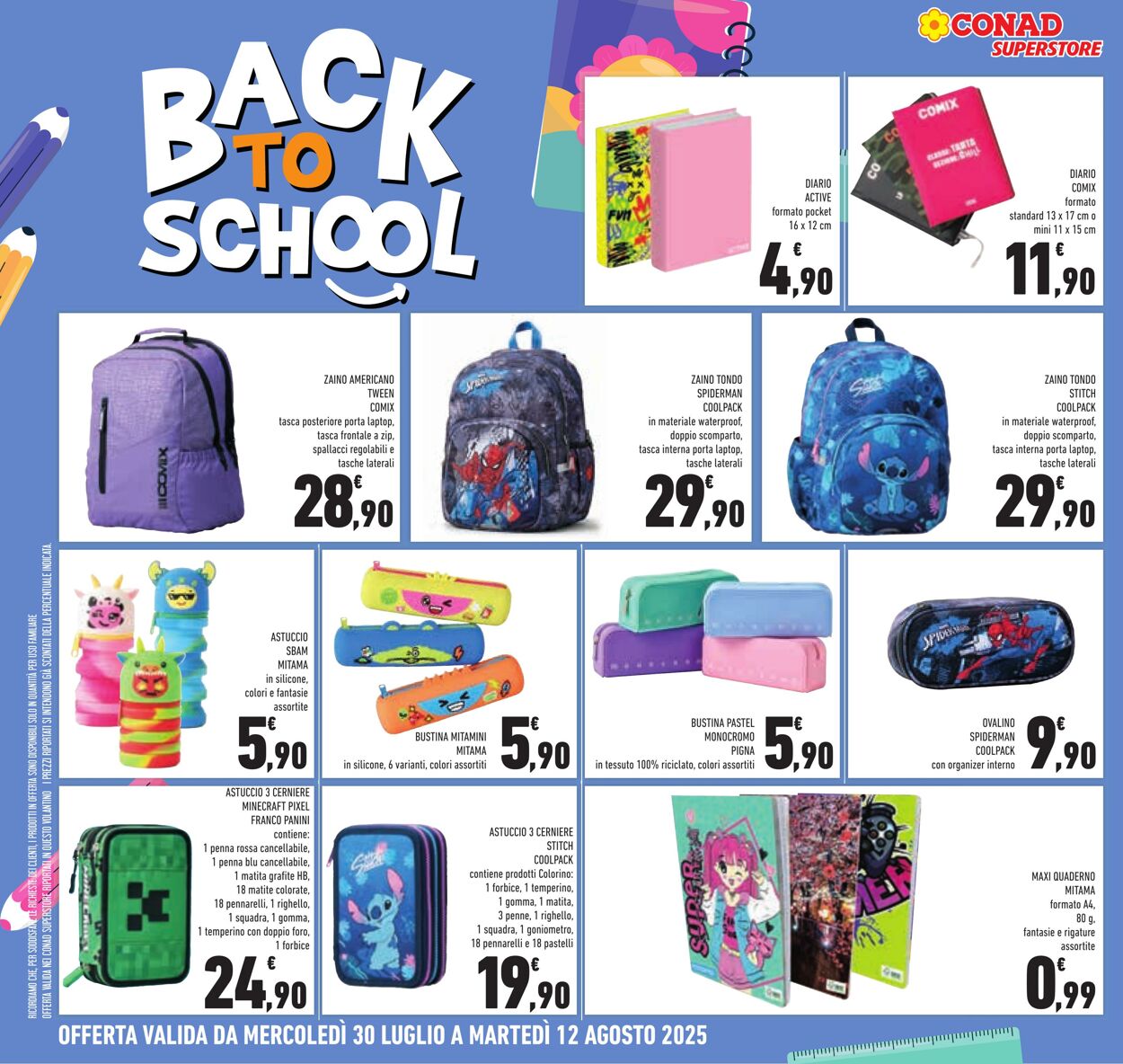 Volantino Conad 05.08.2025 - 05.08.2025