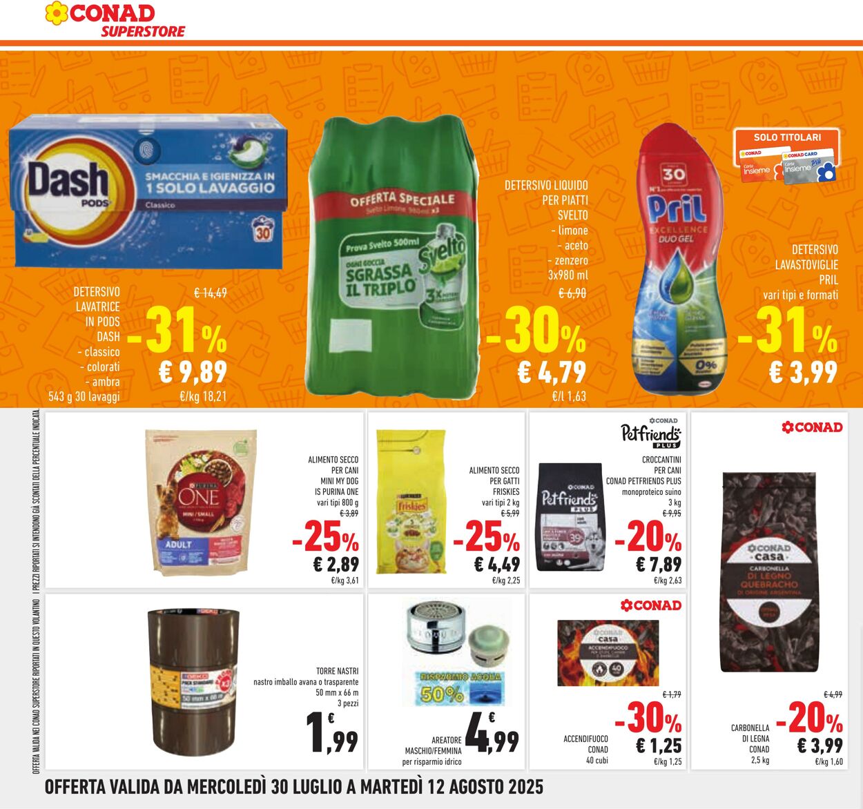 Volantino Conad 05.08.2025 - 05.08.2025