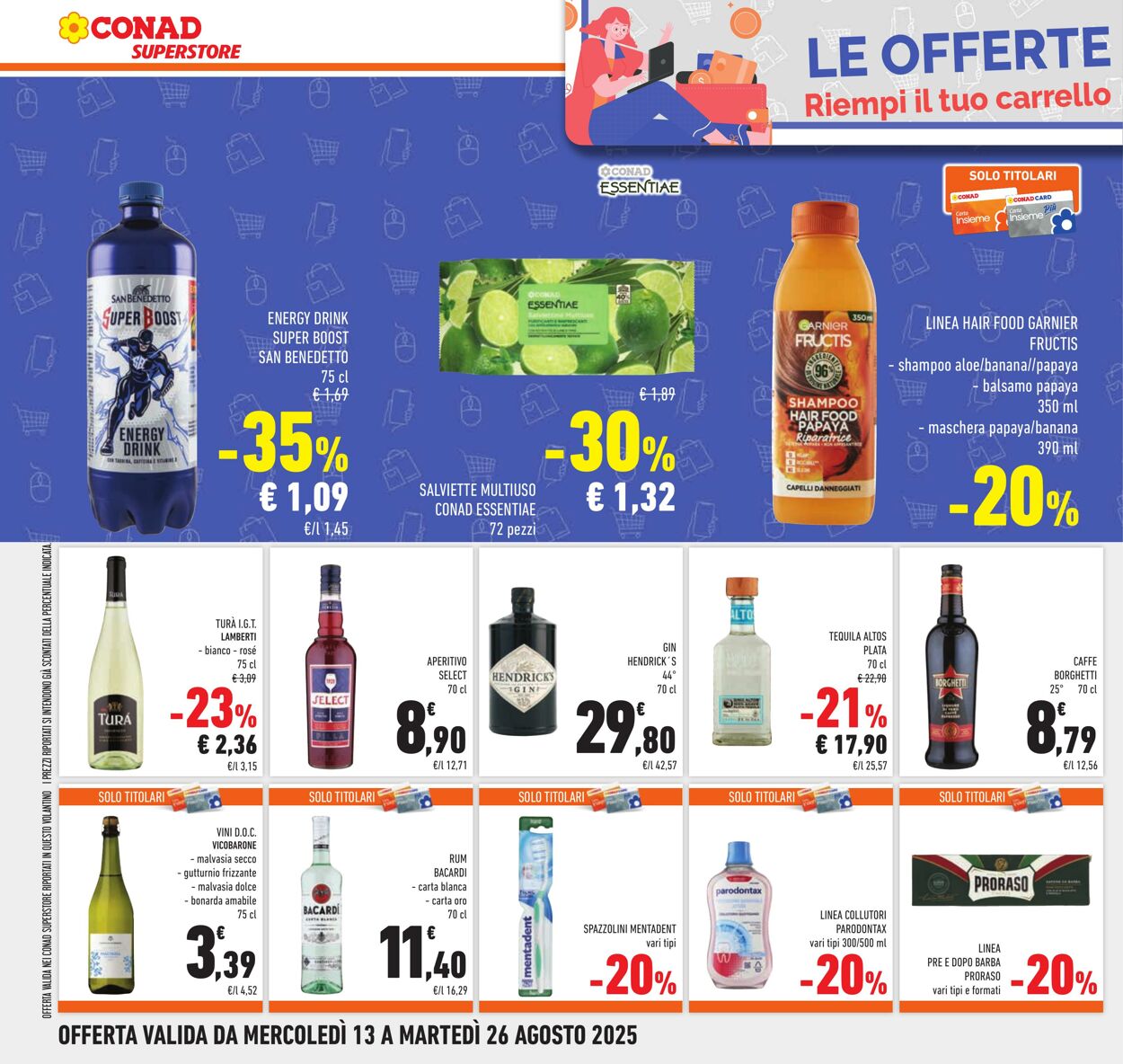 Volantino Conad 24.08.2025 - 24.08.2025