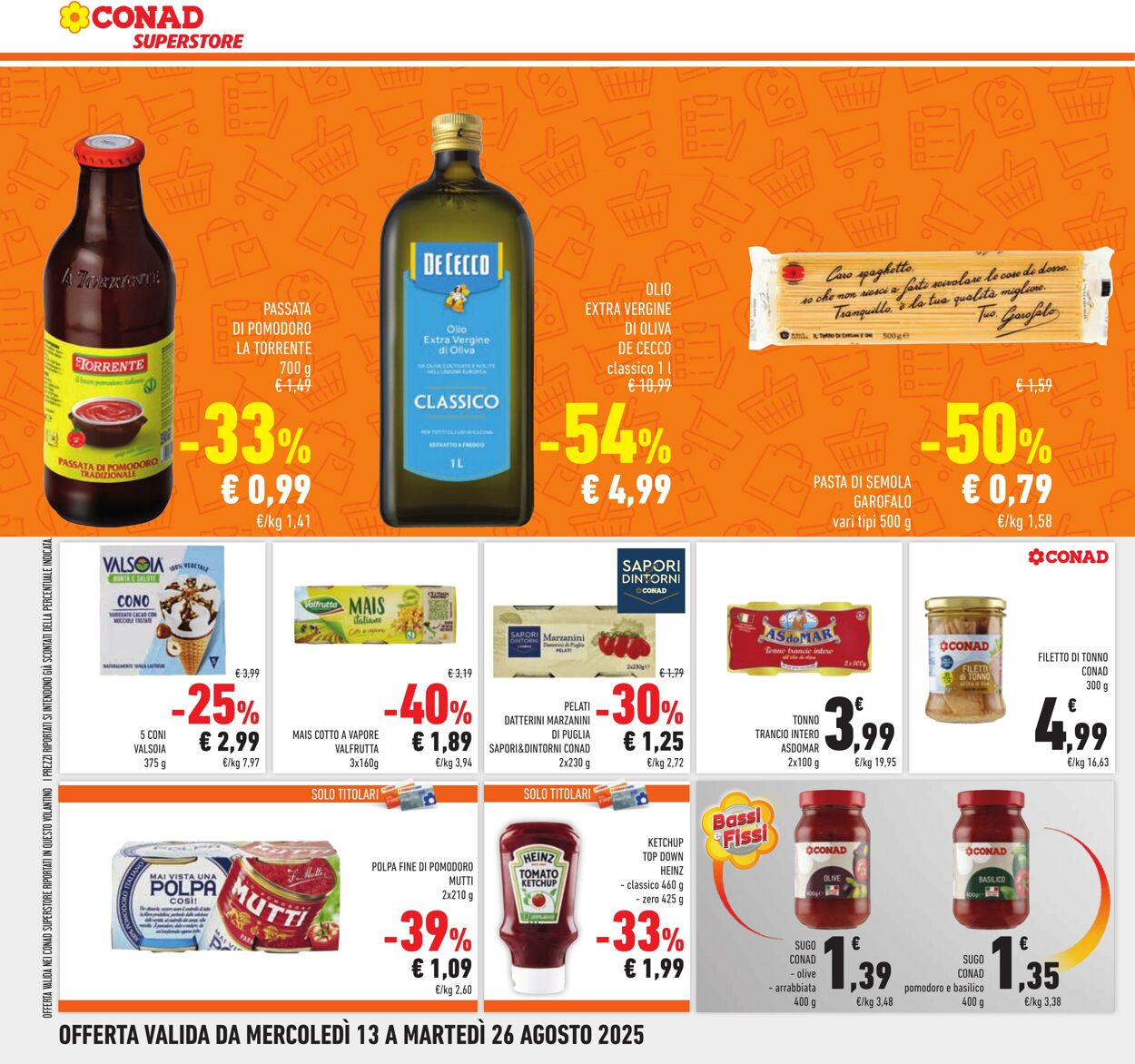 Volantino Conad 24.08.2025 - 24.08.2025