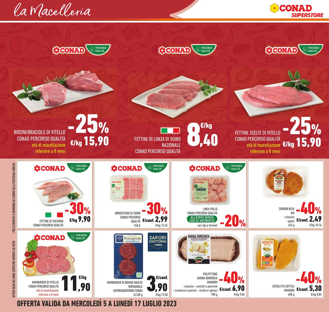 Volantino Conad 05.07.2023 - 17.07.2023