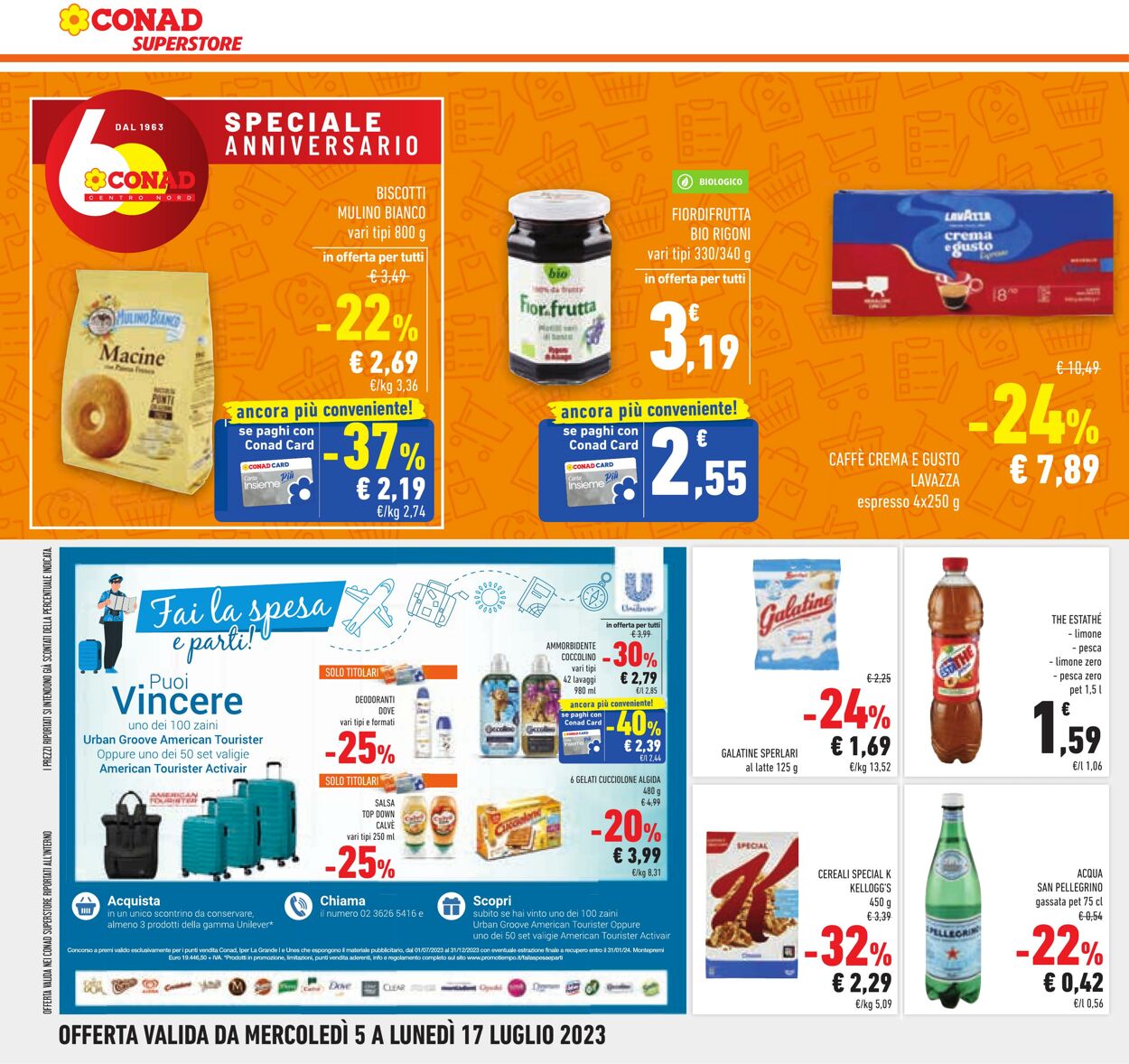 Volantino Conad 05.07.2023 - 17.07.2023