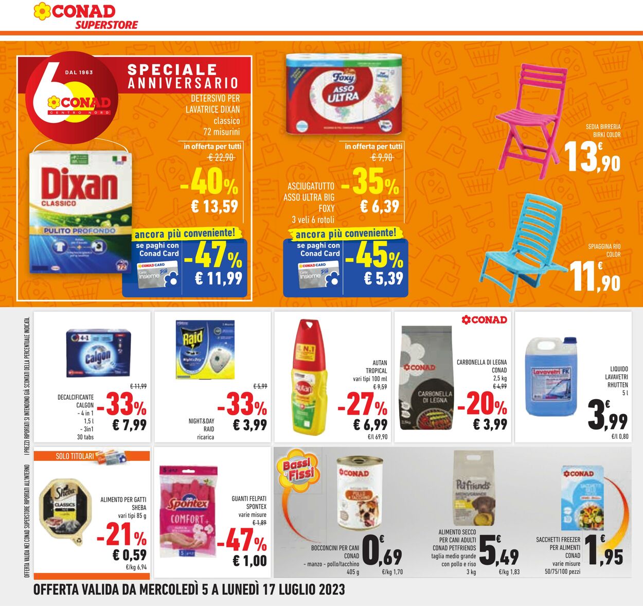 Volantino Conad 05.07.2023 - 17.07.2023