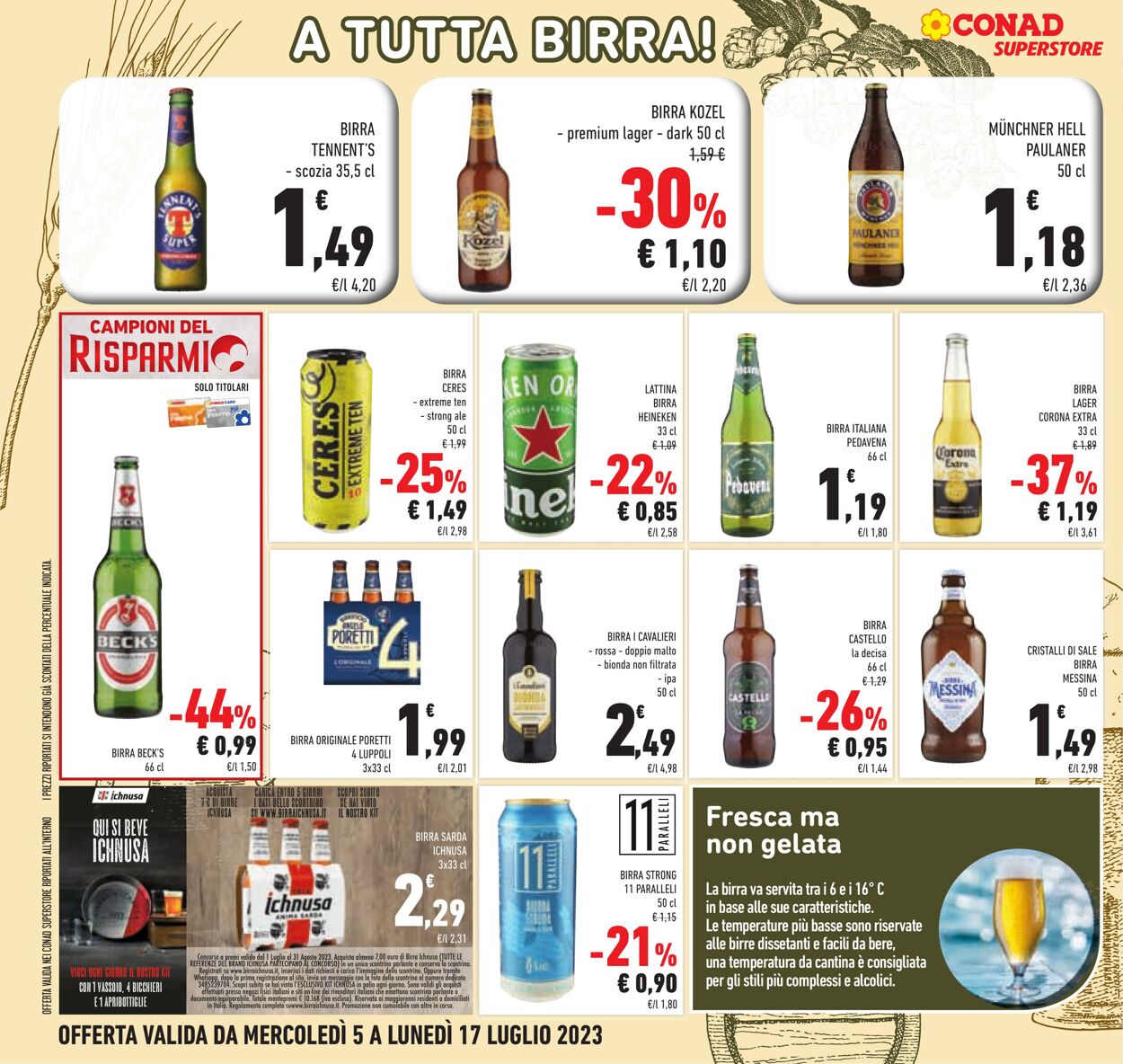 Volantino Conad 05.07.2023 - 17.07.2023