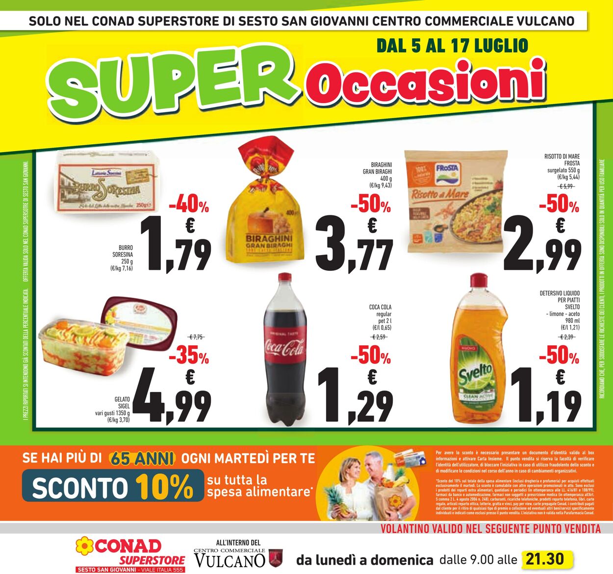 Volantino Conad 05.07.2023 - 17.07.2023