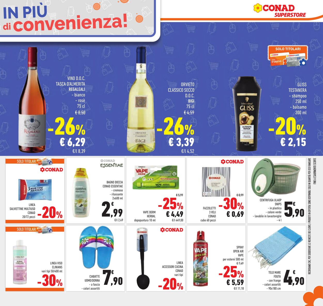 Volantino Conad 10.06.2024 - 23.07.2024