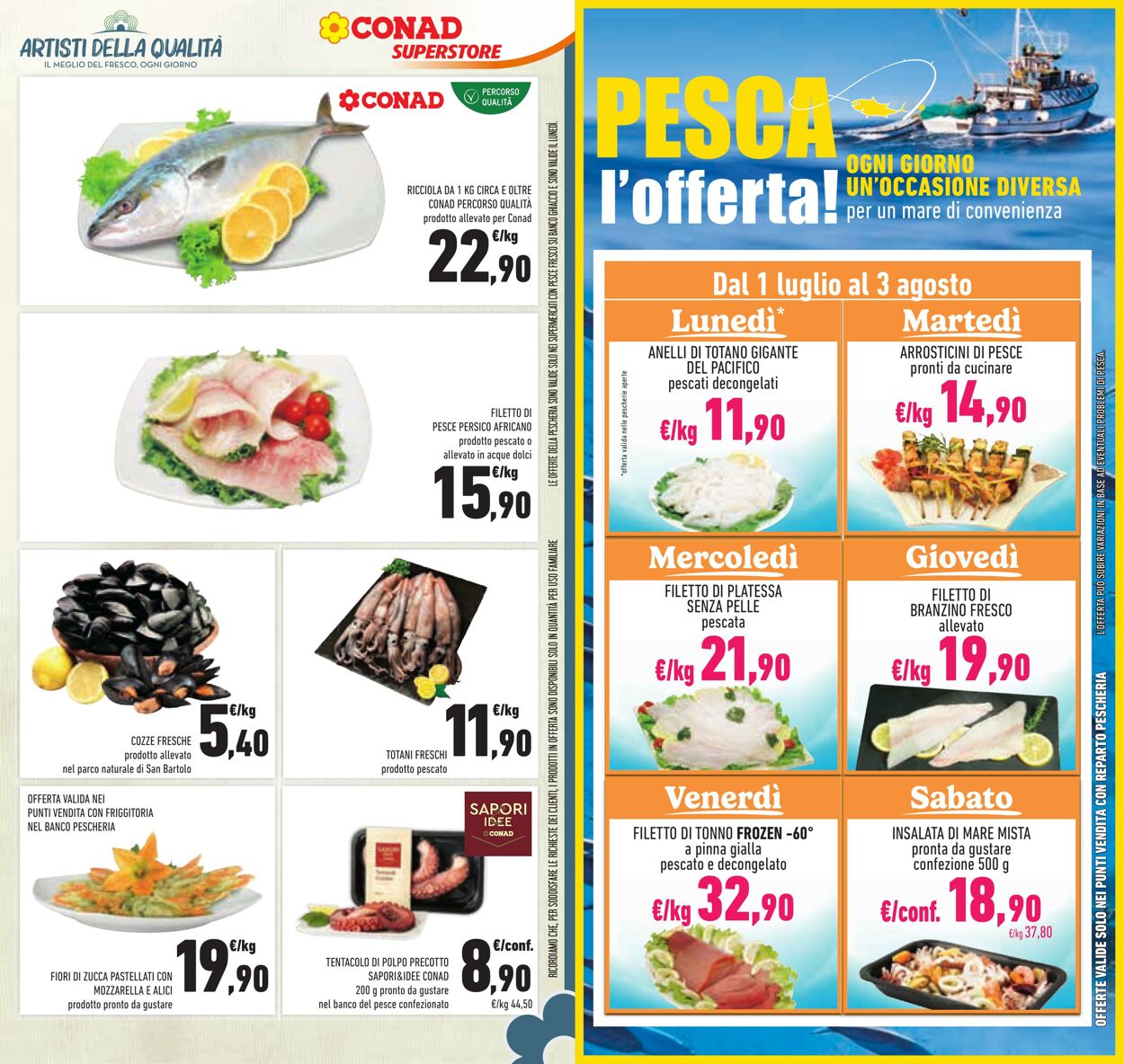 Volantino Conad 10.06.2024 - 23.07.2024