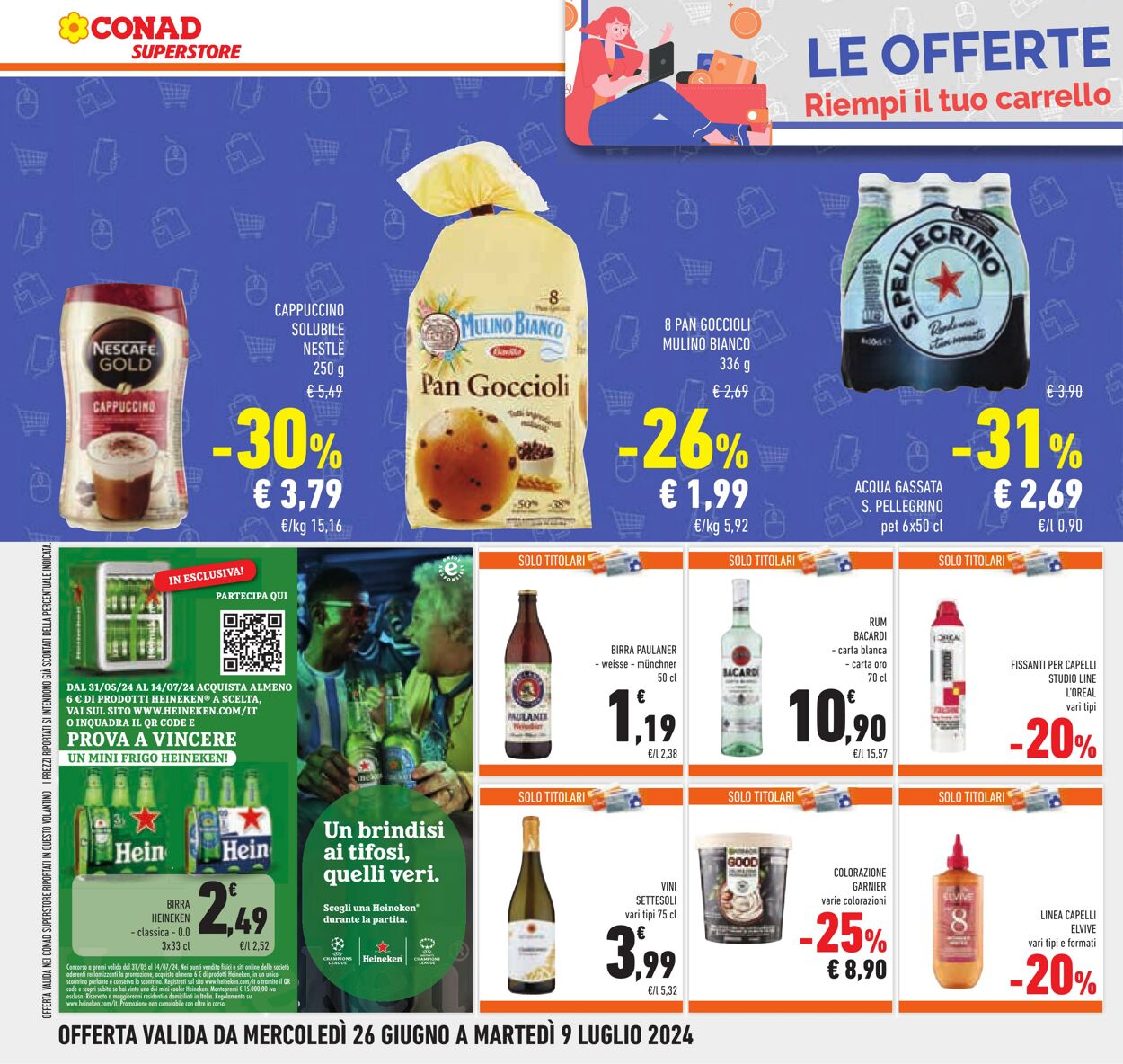 Volantino Conad 10.06.2024 - 23.07.2024