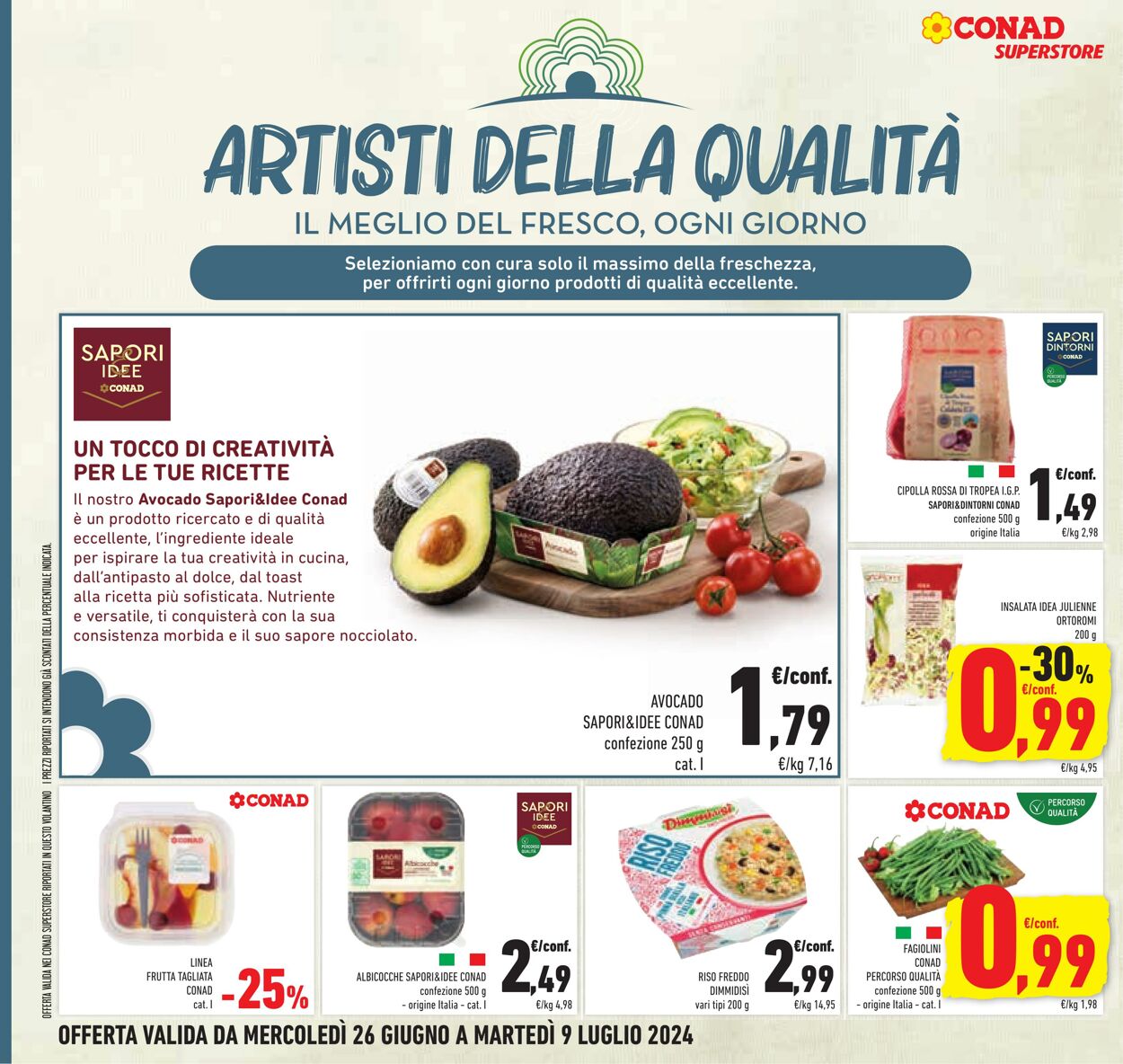 Volantino Conad 10.06.2024 - 23.07.2024