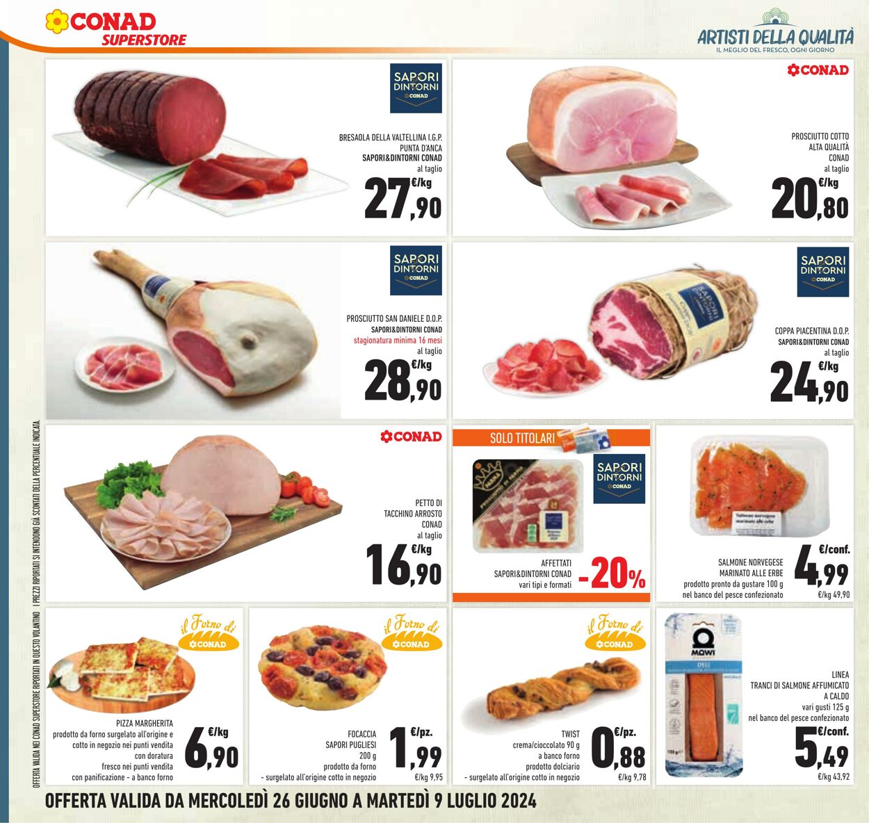 Volantino Conad 10.06.2024 - 23.07.2024