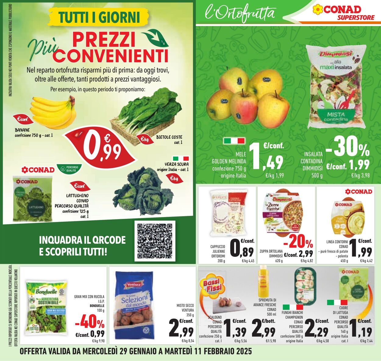 Volantino Conad 29.01.2025 - 11.02.2025