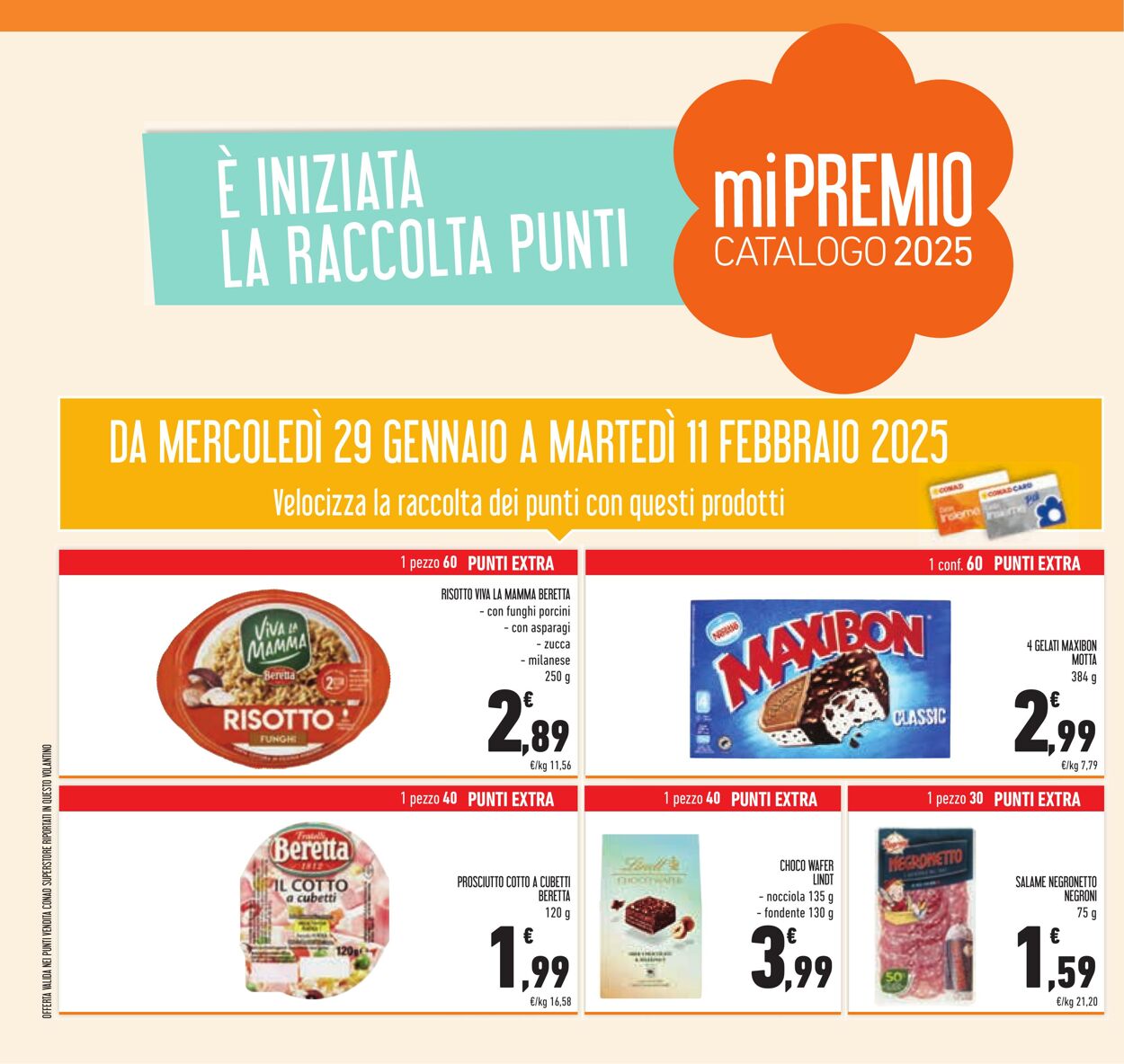 Volantino Conad 29.01.2025 - 11.02.2025