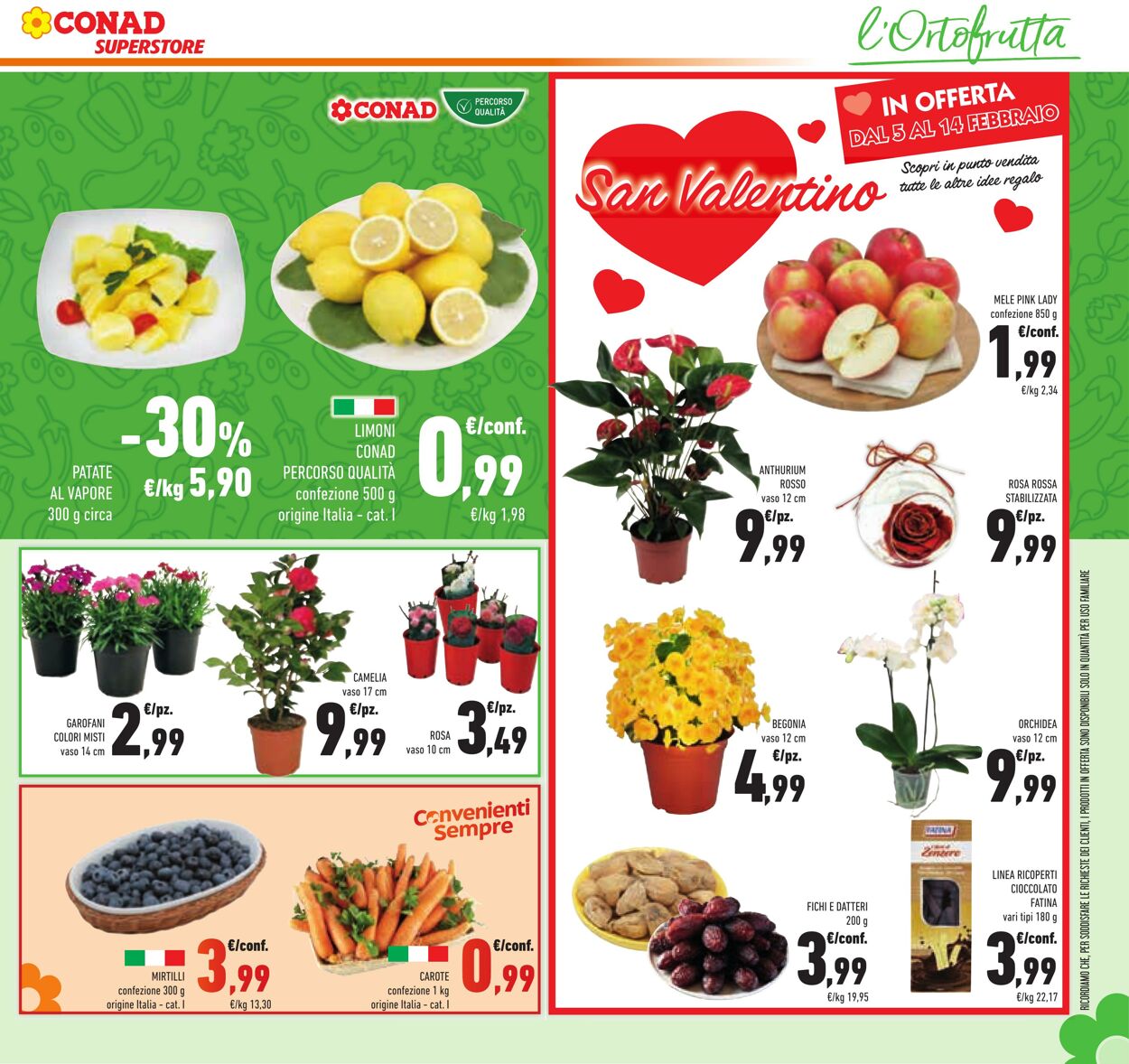 Volantino Conad 29.01.2025 - 11.02.2025