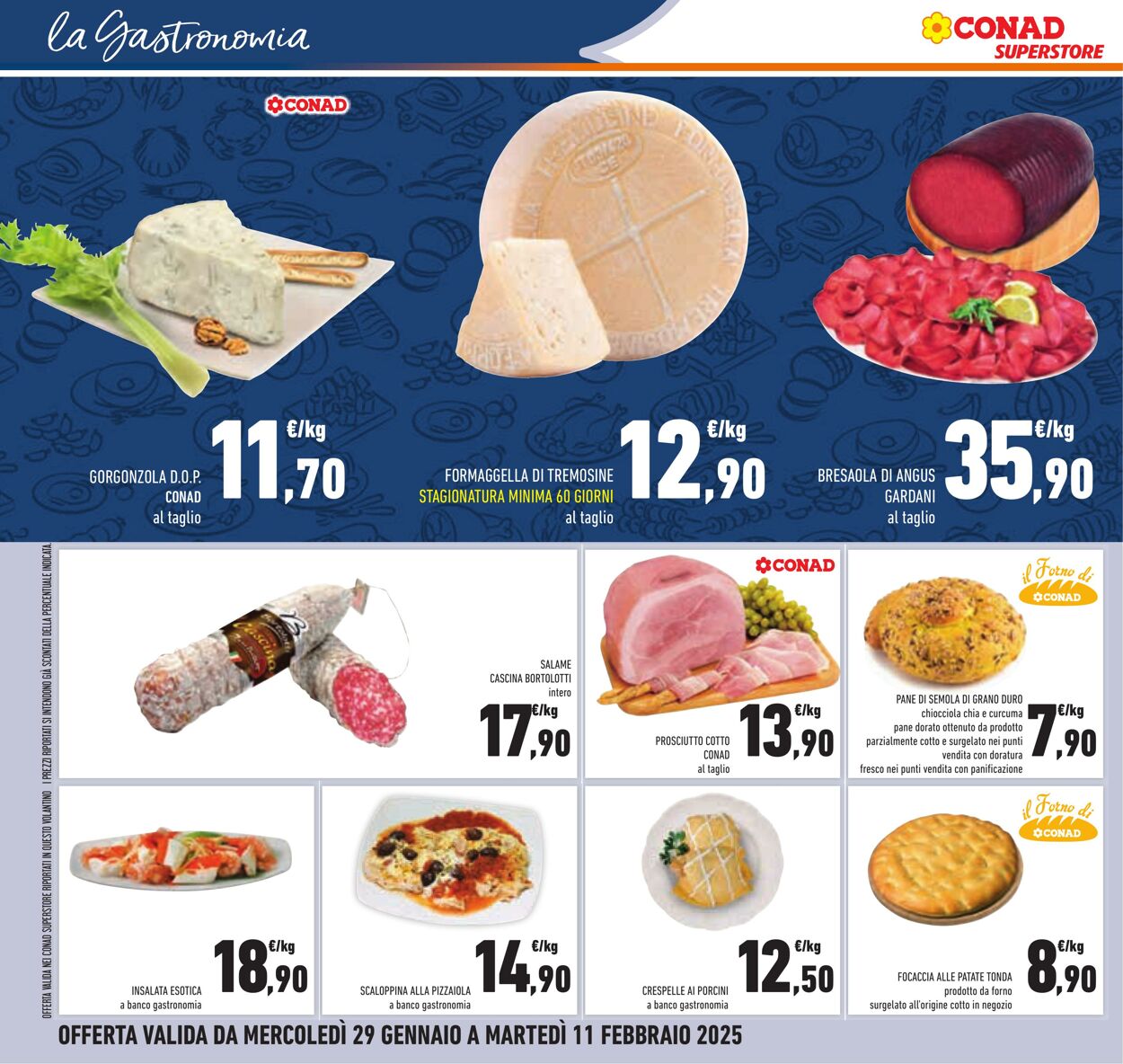 Volantino Conad 29.01.2025 - 11.02.2025