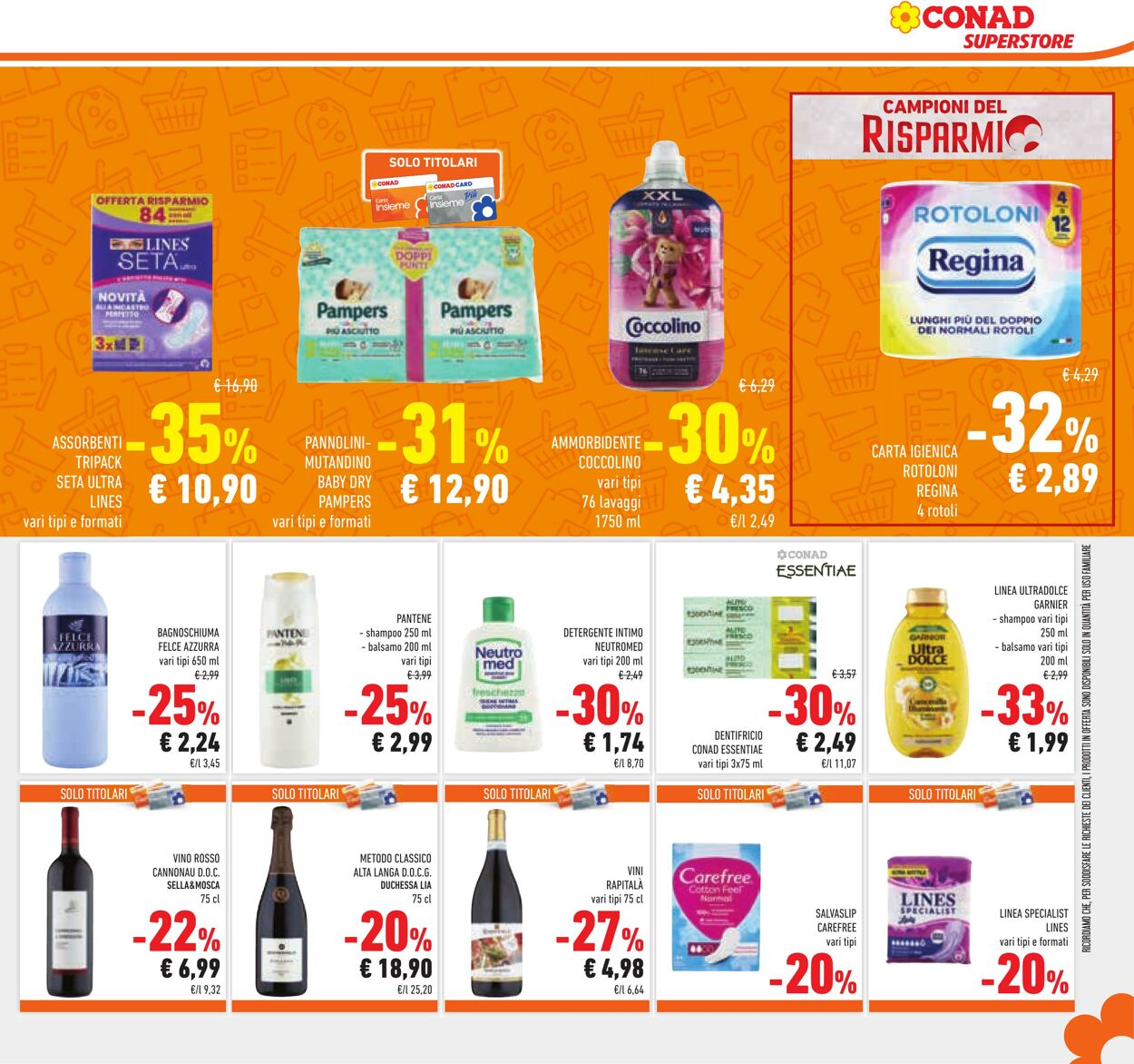 Volantino Conad 29.01.2025 - 11.02.2025