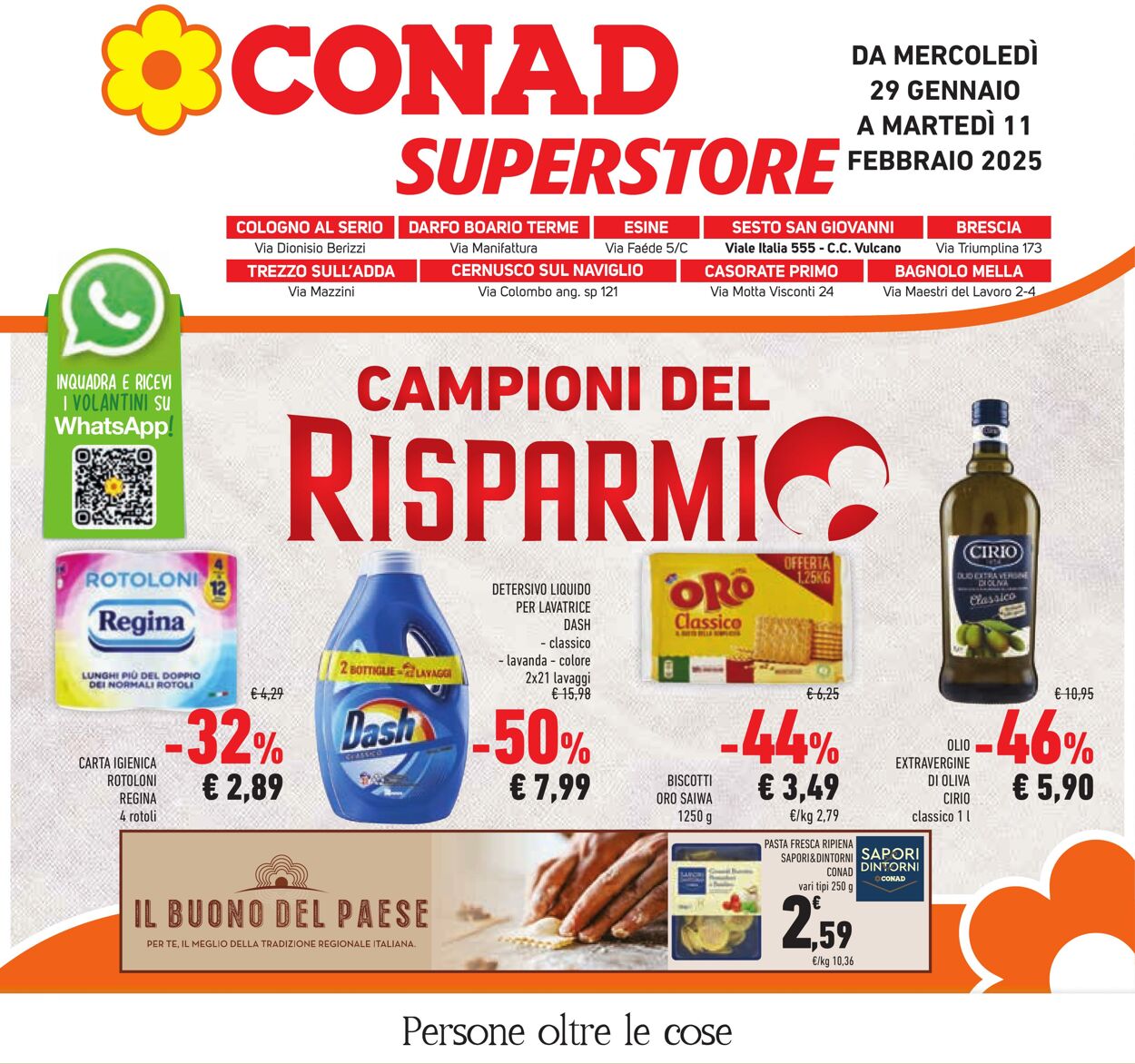 Volantino Conad 29.01.2025 - 11.02.2025