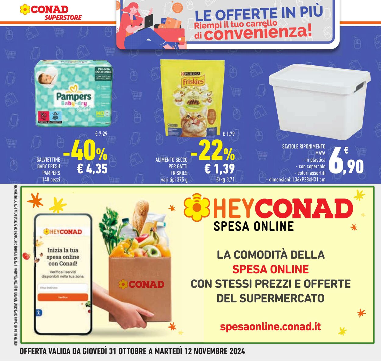 Volantino Conad 31.10.2024 - 12.11.2024