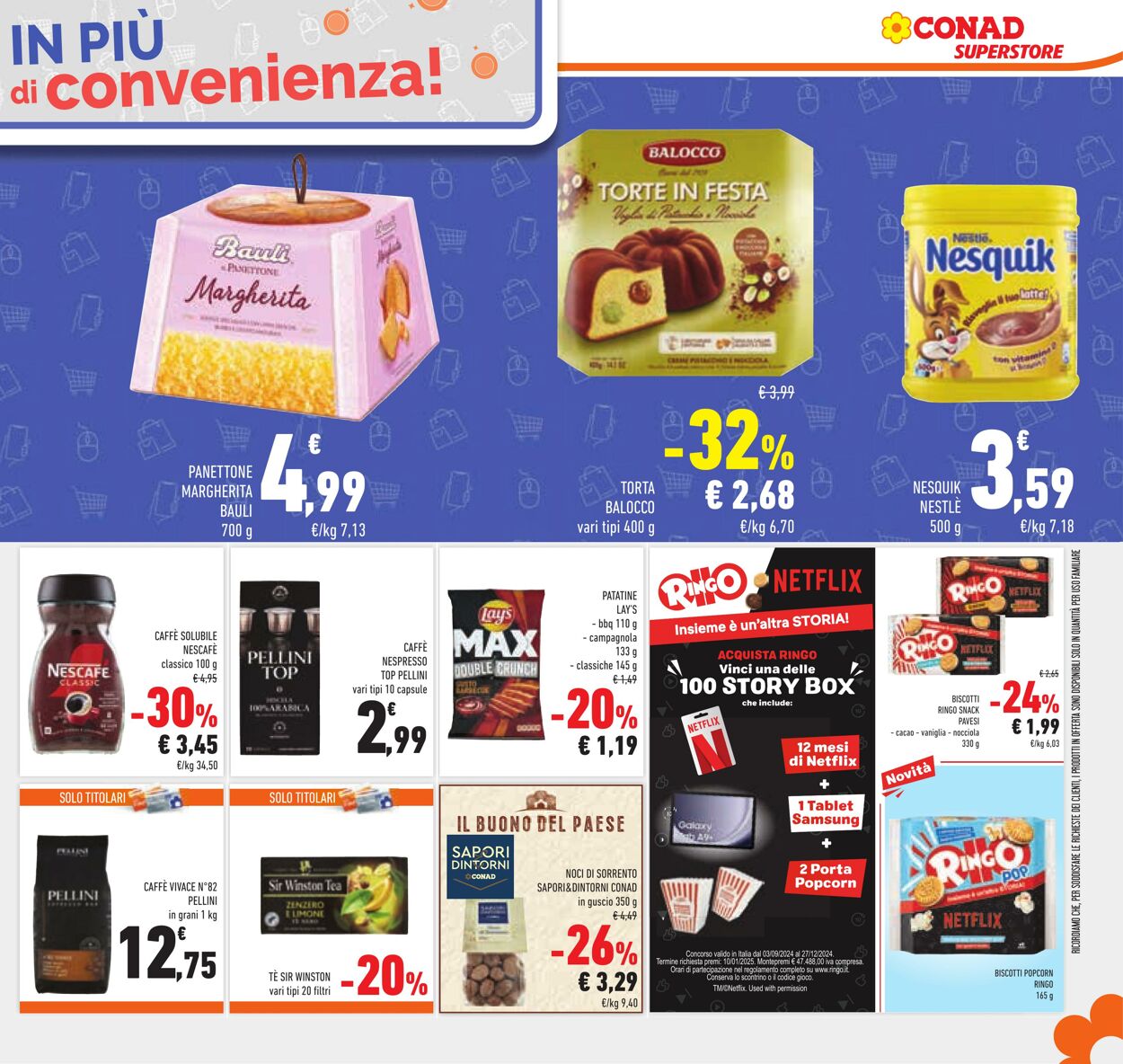 Volantino Conad 31.10.2024 - 12.11.2024