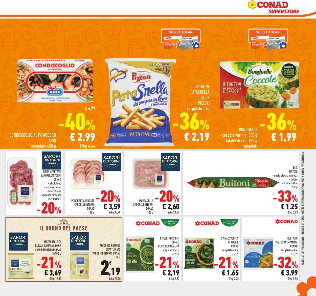 Volantino Conad 31.10.2024 - 12.11.2024