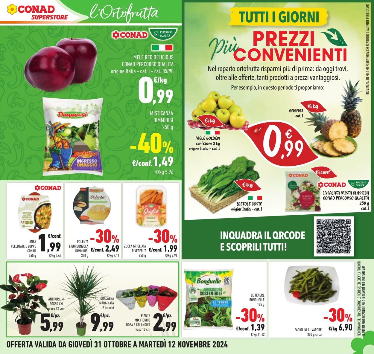 Volantino Conad 31.10.2024 - 12.11.2024