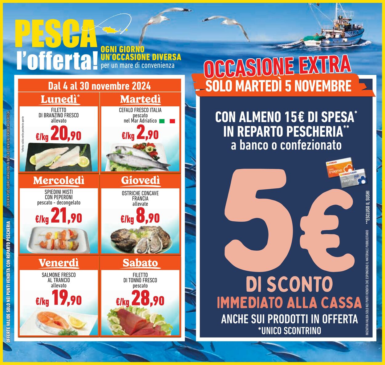 Volantino Conad 31.10.2024 - 12.11.2024