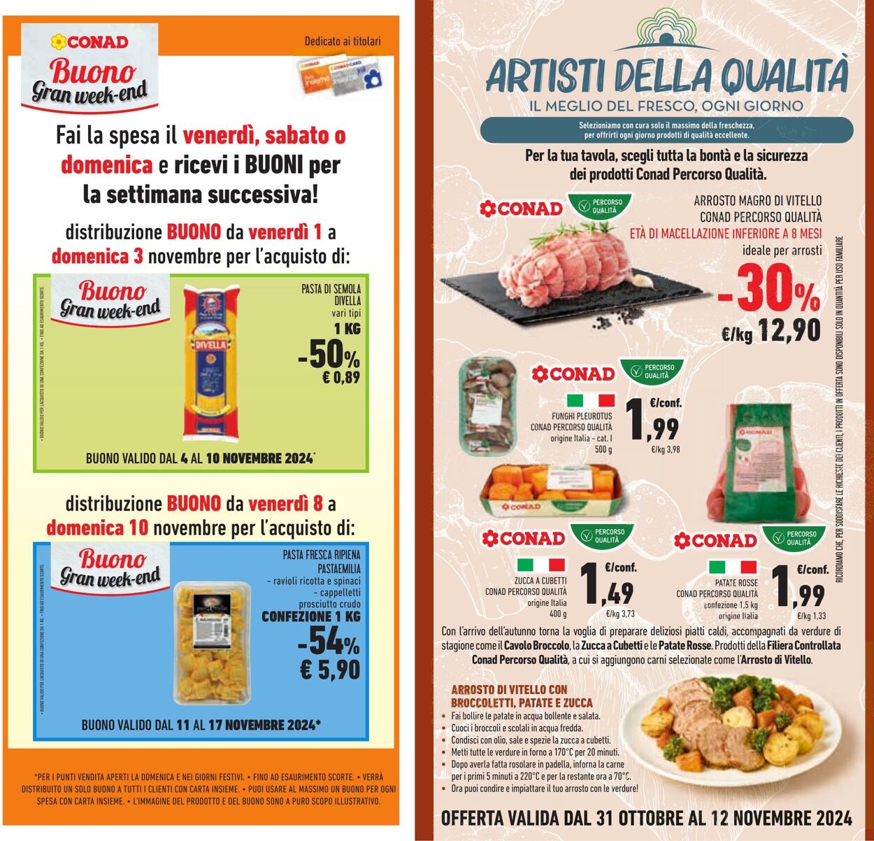 Volantino Conad 31.10.2024 - 12.11.2024