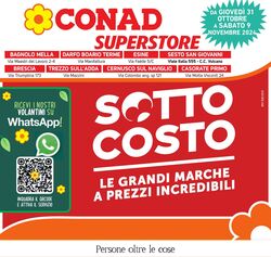 Volantino Conad 31.10.2024 - 12.11.2024