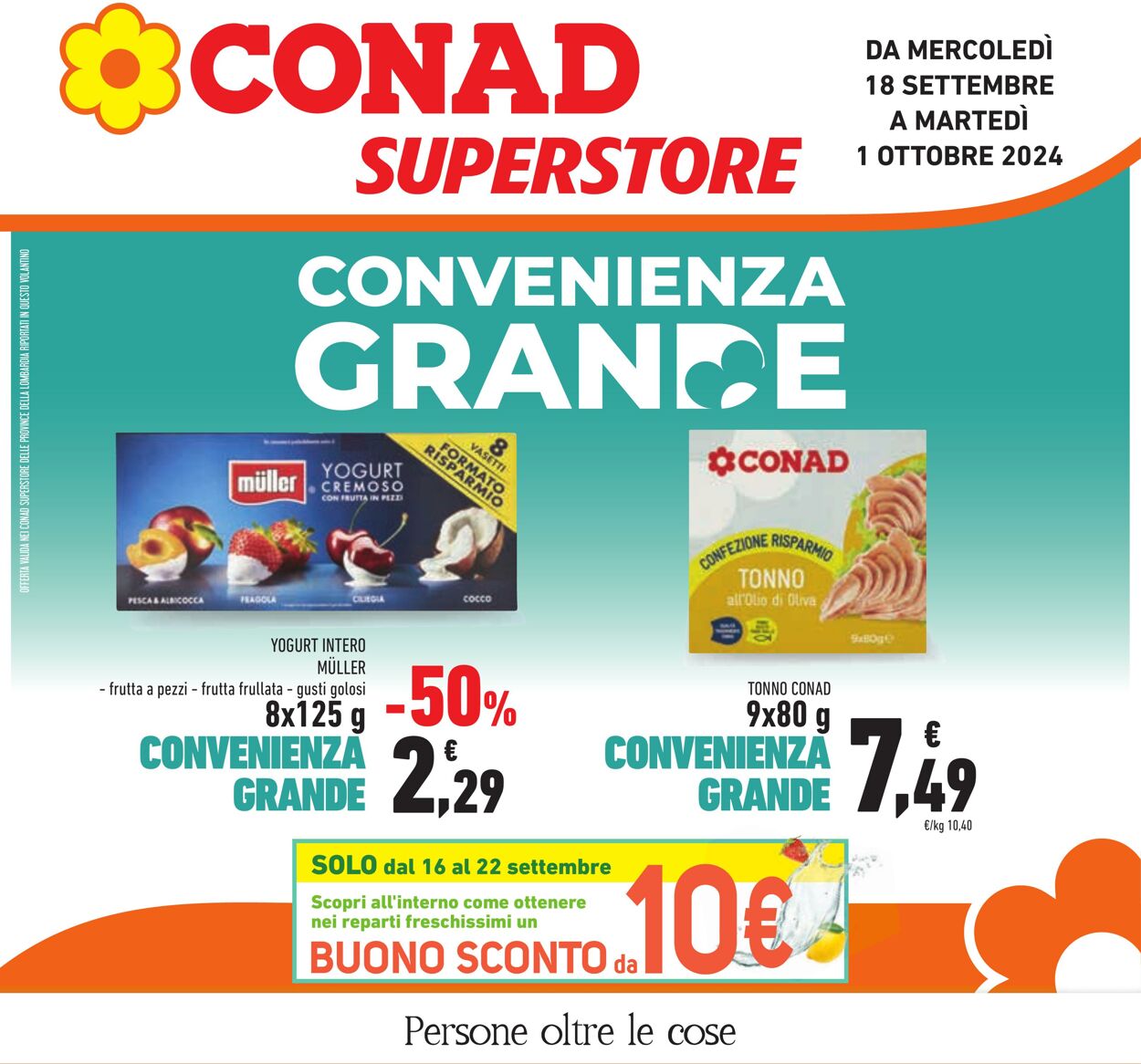 Volantino Conad 02.09.2024 - 15.10.2024