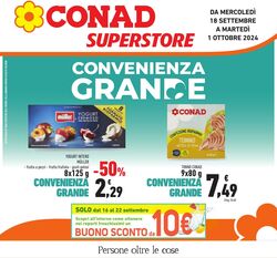 Volantino Conad 02.09.2024 - 15.10.2024