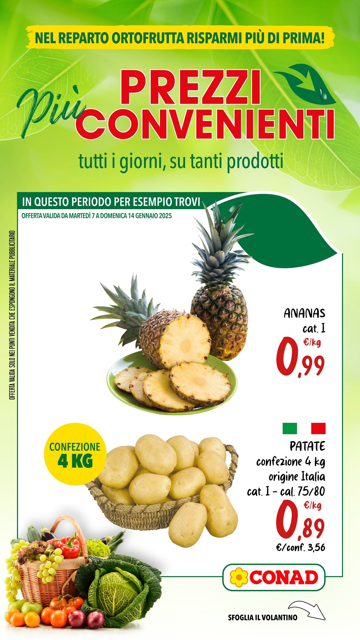 Volantino Conad 07.01.2025 - 14.01.2025