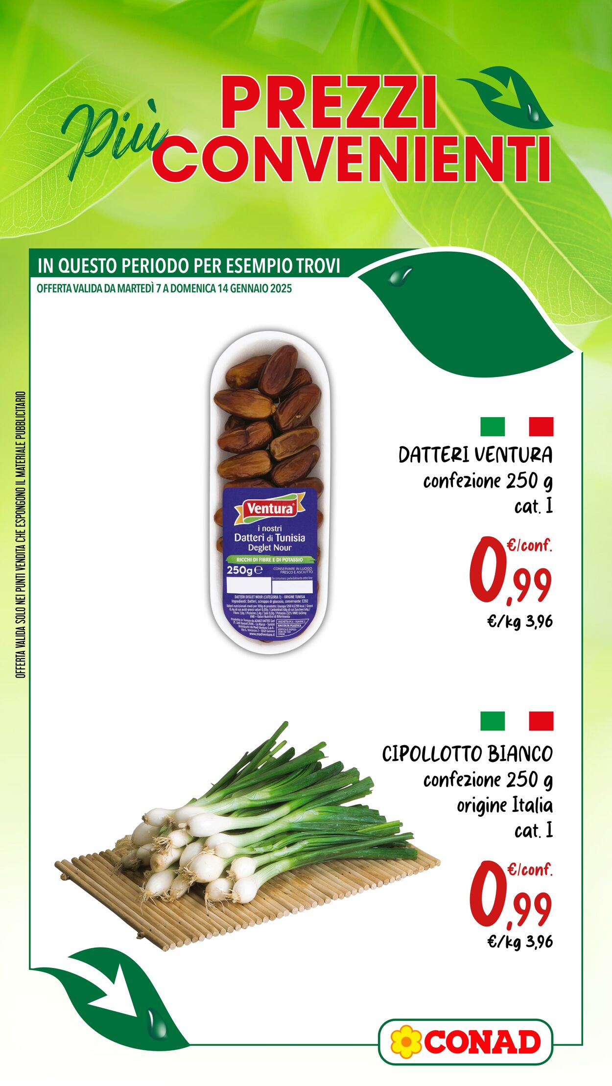 Volantino Conad 07.01.2025 - 14.01.2025