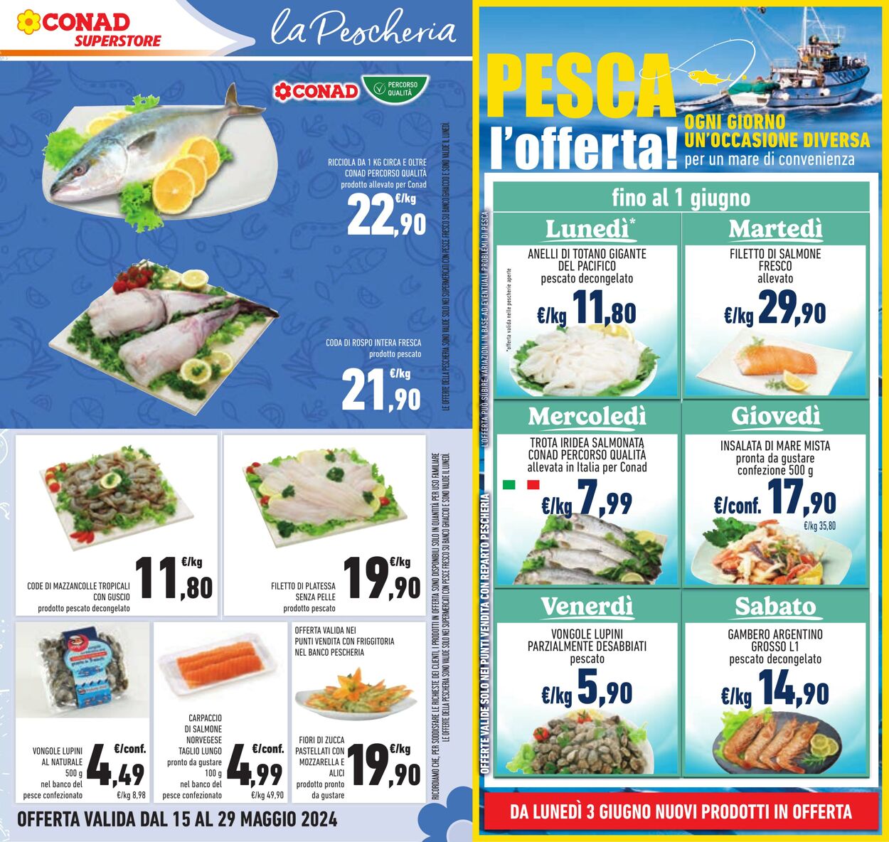 Volantino Conad 15.05.2024 - 29.05.2024