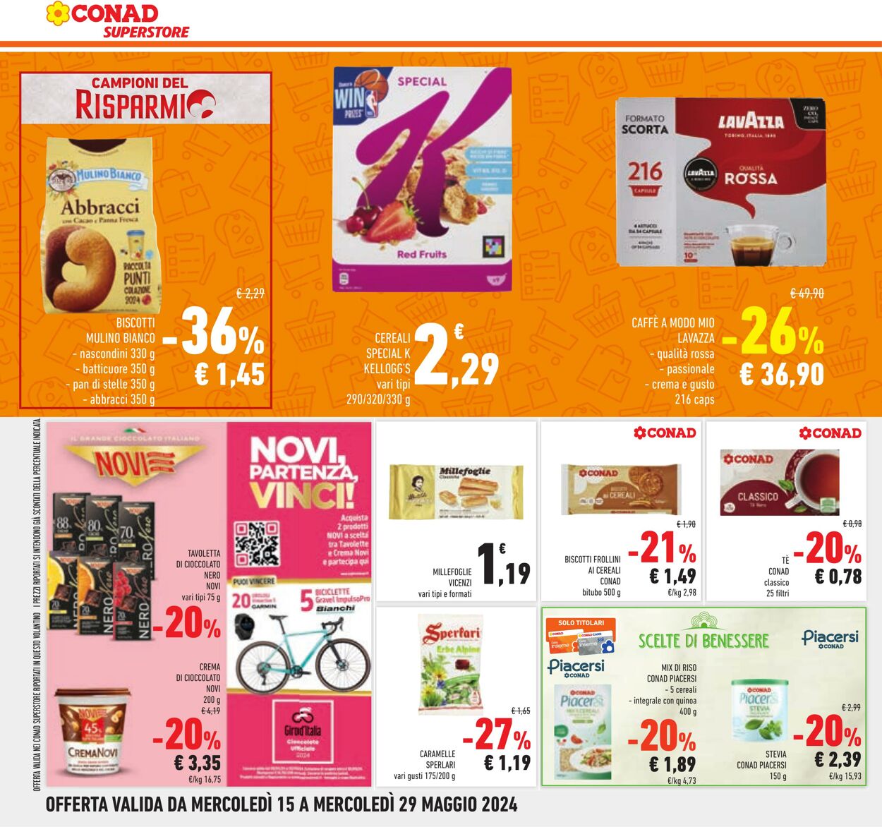 Volantino Conad 15.05.2024 - 29.05.2024