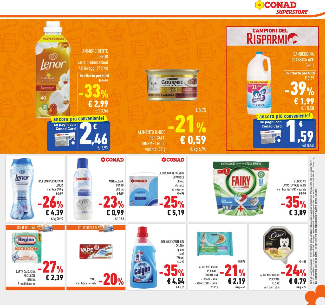 Volantino Conad 15.05.2024 - 29.05.2024