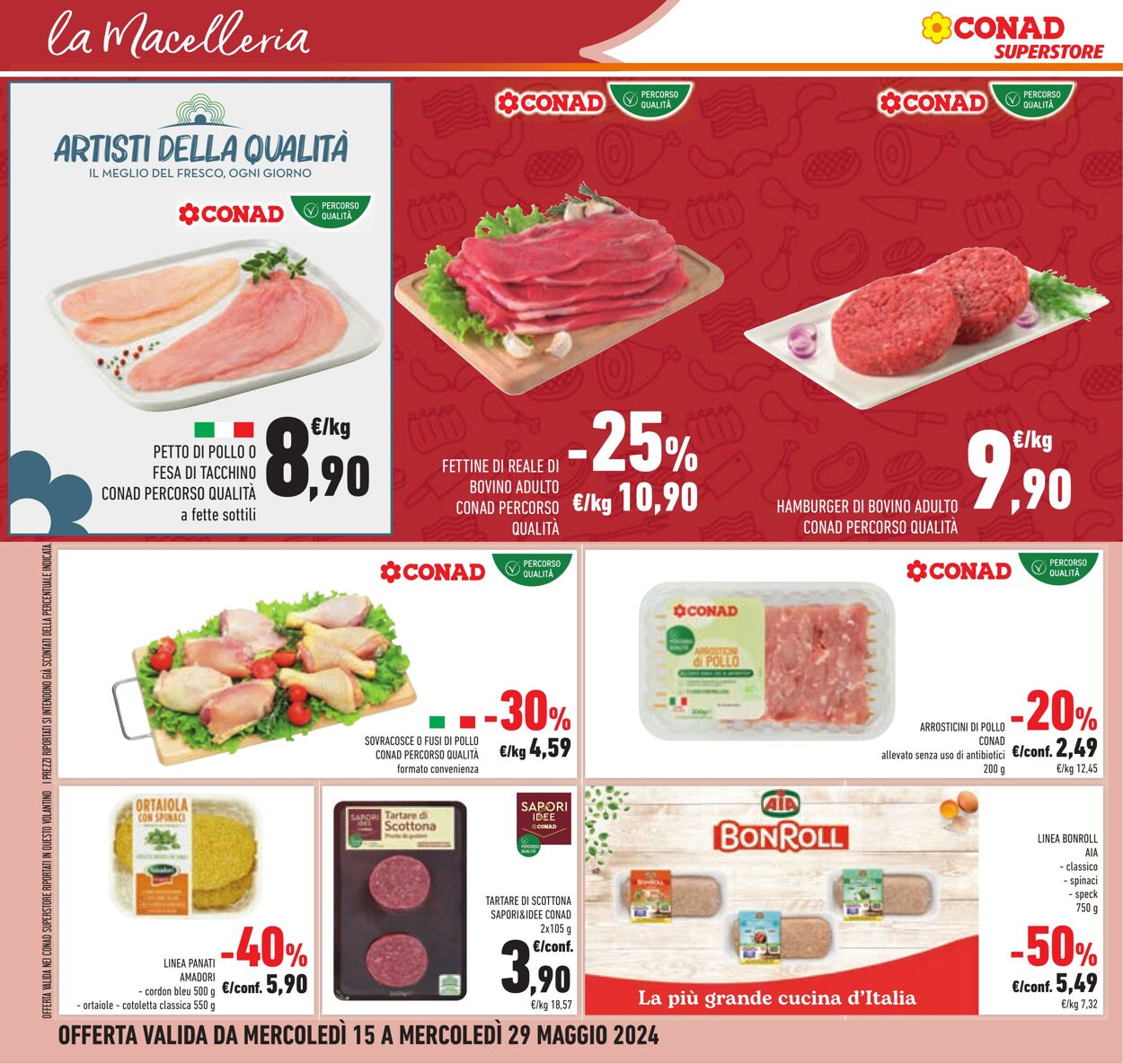 Volantino Conad 15.05.2024 - 29.05.2024