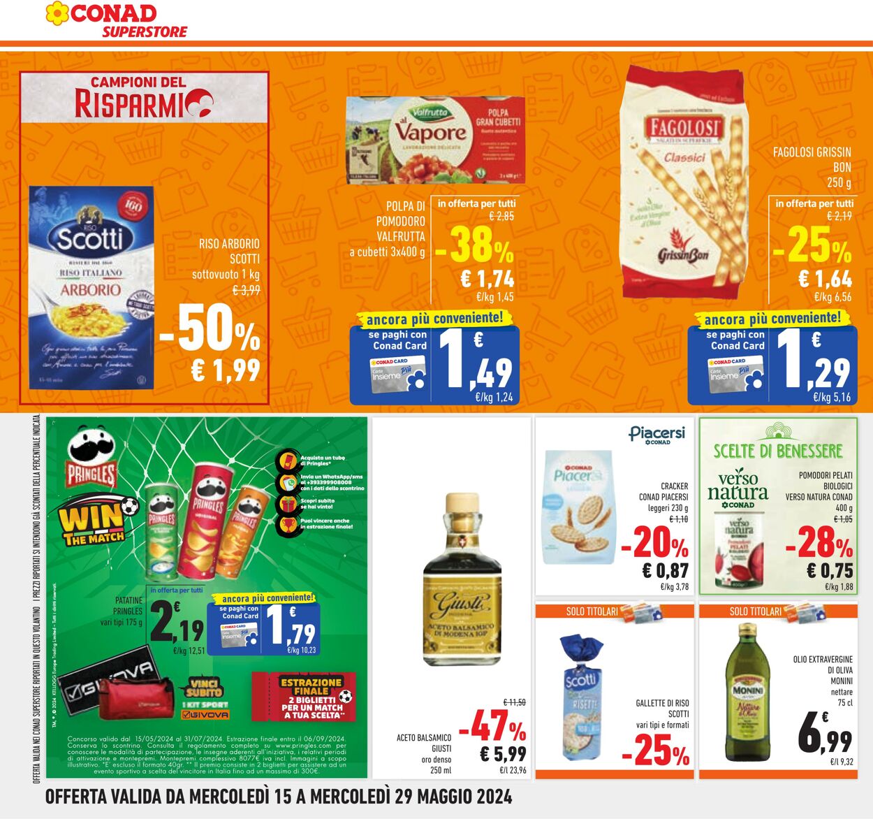 Volantino Conad 15.05.2024 - 29.05.2024