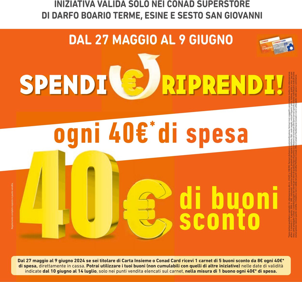 Volantino Conad 15.05.2024 - 29.05.2024